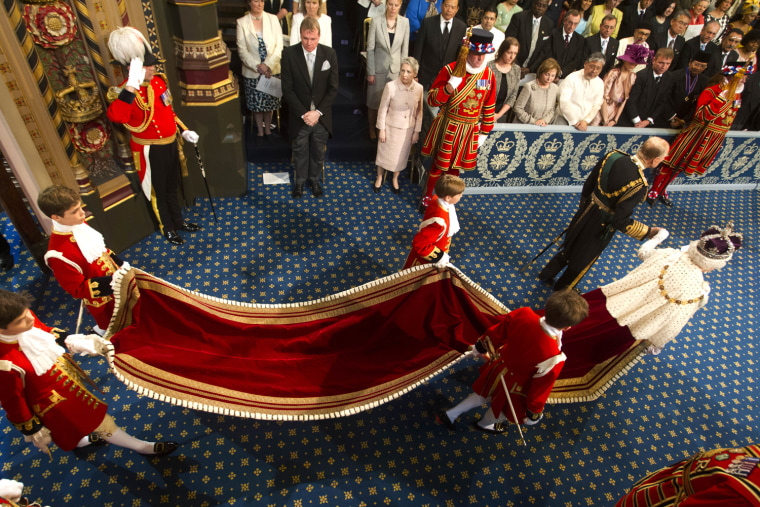 Image: *** BESTPIX *** Queen Elizabeth II Attends The State Opening Of Parliament